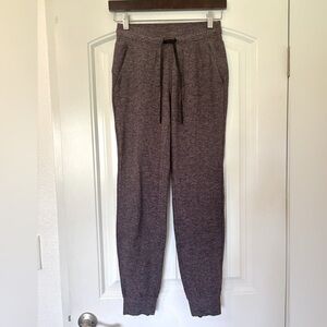 Lululemon Cozy Purple Heather Jogger/ Lounge Pants Size S